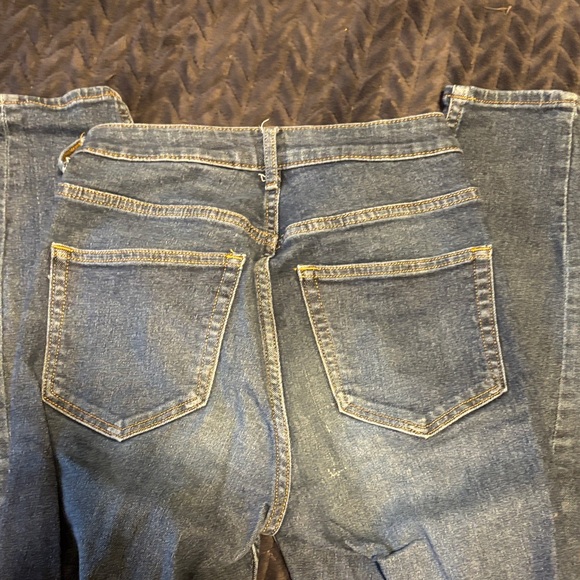 H&M Blue Women's Jeans Jeggings - Picture 3 of 4